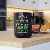 Powered By Fragrance [Black Mug]